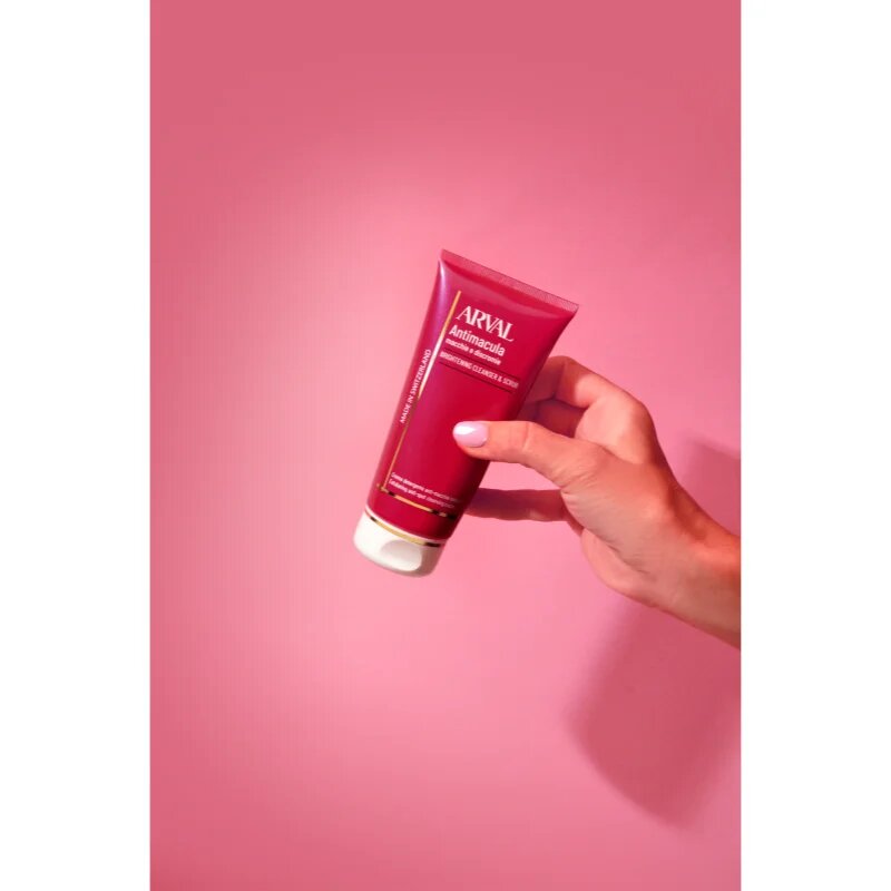 Arval Antimacula Brightening Cleanser & Scrub tisztító és peelinges krém az élénk bőrért 175 ml