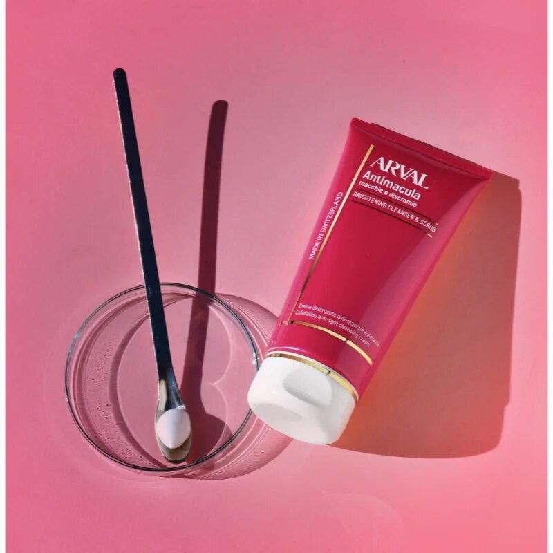 Arval Antimacula Brightening Cleanser & Scrub tisztító és peelinges krém az élénk bőrért 175 ml
