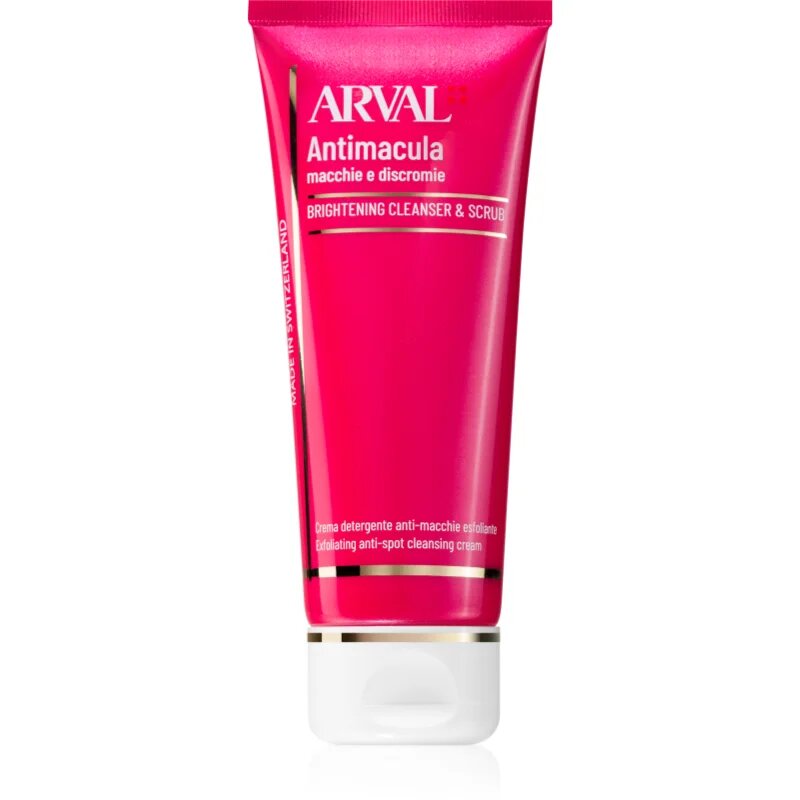 Arval Antimacula Brightening Cleanser & Scrub tisztító és peelinges krém az élénk bőrért 75 ml