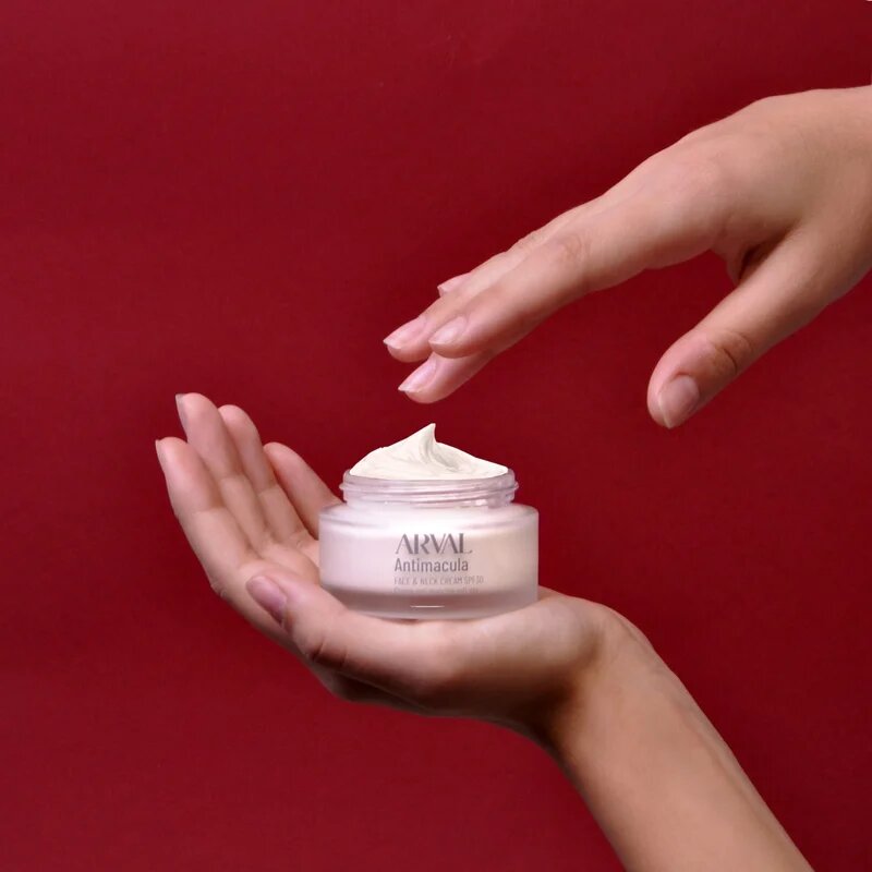 Arval Antimacula Face & Neck Cream SPF 30 bőrkrém a ráncok és a sötét foltok ellen 50 ml