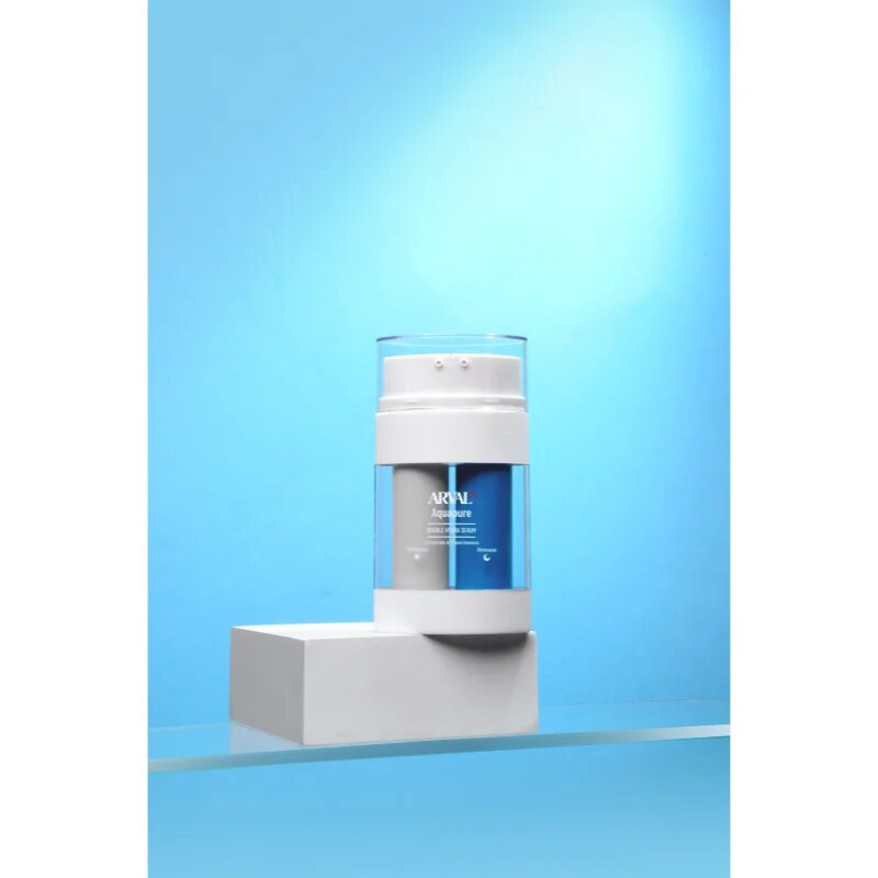 Arval Aquapure Double Hydra Serum két fázisú szérum Nappali és éjjeli ápolás 2x15 ml