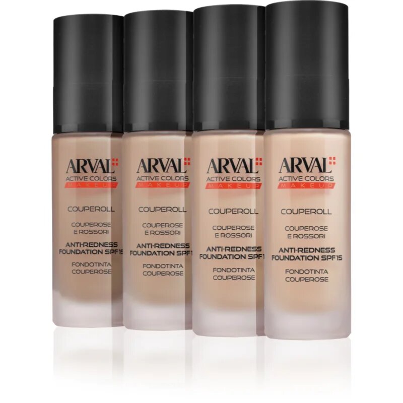 Arval Couperoll Anti-redness foundation SPF15 fedő hatású alapozó SPF 15 02 Pink Beige 30 ml