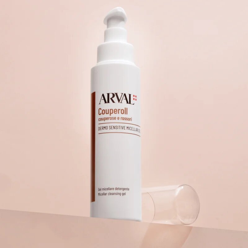 Arval Couperoll Dermo Sensitive Micellar Gel micellás tisztító gél Érzékeny bőrpírra hajlamos bőrre 150 ml