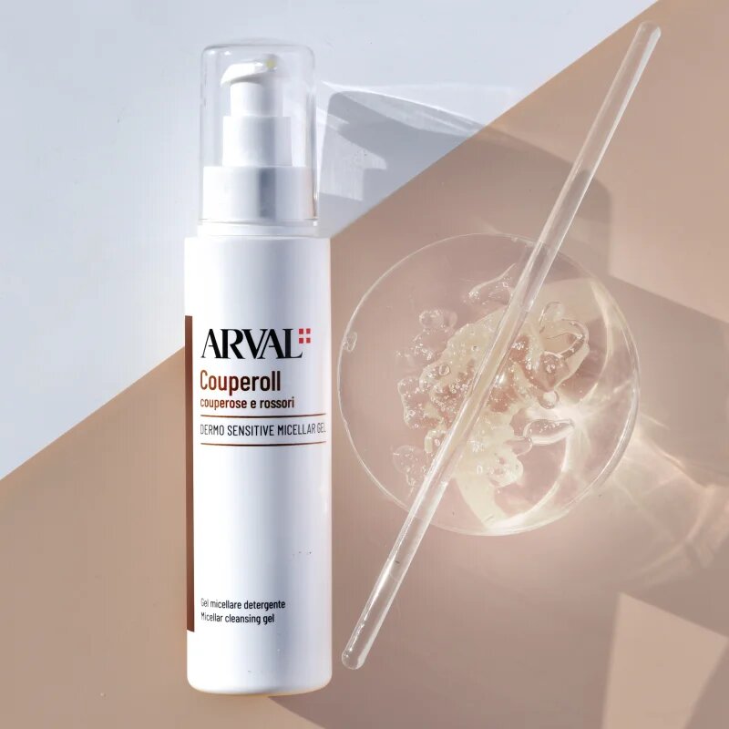 Arval Couperoll Dermo Sensitive Micellar Gel micellás tisztító gél Érzékeny bőrpírra hajlamos bőrre 150 ml