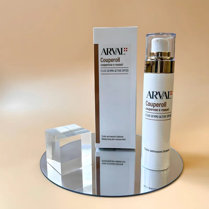 Arval Couperoll Fluid Dermo Active SPF 20 nappali nyugtató emulzió 50 ml