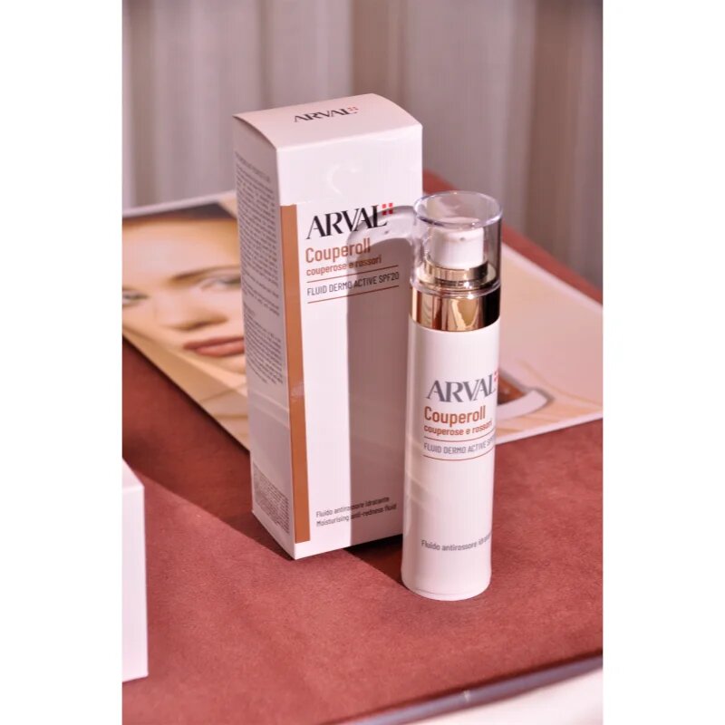 Arval Couperoll Fluid Dermo Active SPF 20 nappali nyugtató emulzió 50 ml