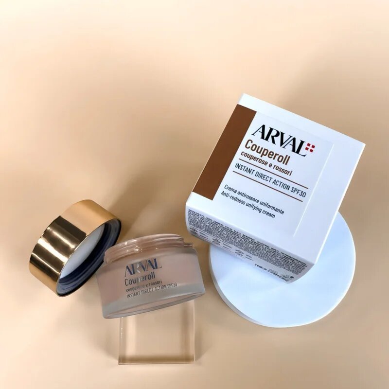 Arval Couperoll Instant Direct Action SPF30 nyugtató krém érzékeny bőrre bőrpírre hajlamossággal 50 ml