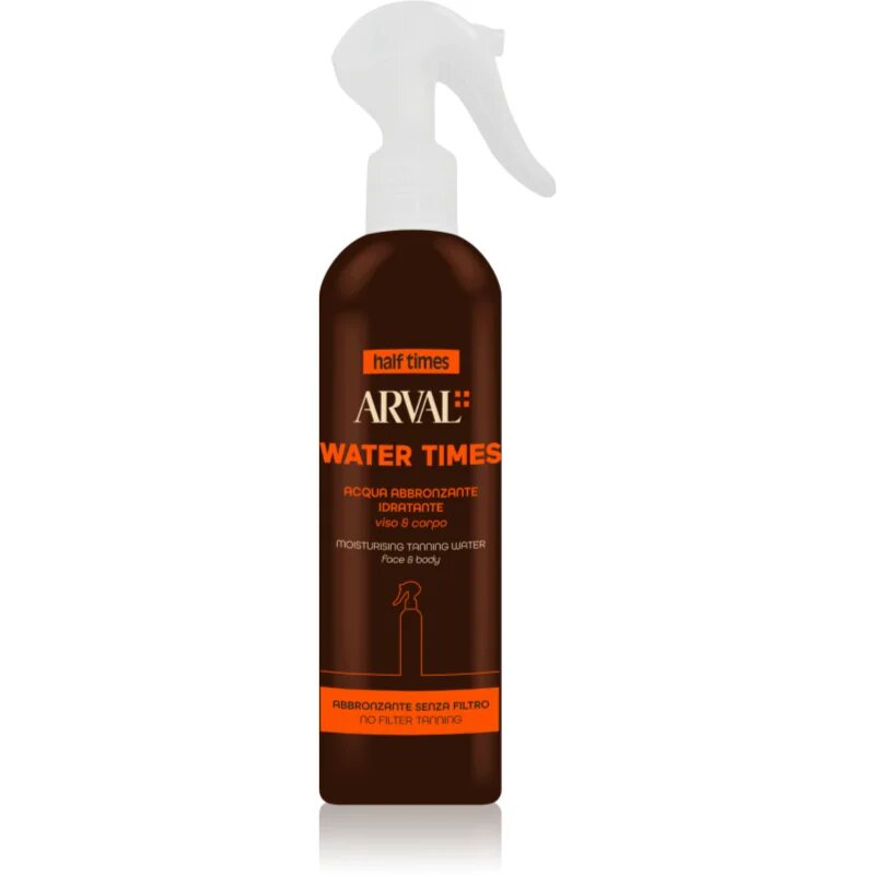 Arval Half Times Moisturising Tanning Water felpezsdítő spray a napbarnítottság meghosszabbítására 300 ml