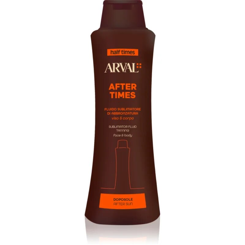 Arval Half Times Sublimator Fluid Tanning fluid napozás után arcra és testre 400 ml