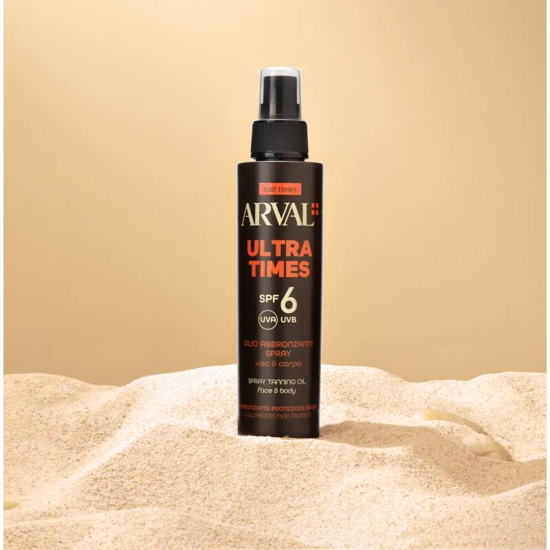 Arval Half Times Ultra Times SPF 6 napolaj arcra és testre 125 ml