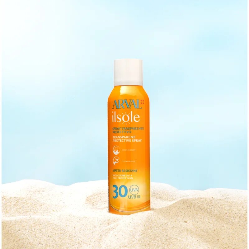 Arval IlSole Transparent Protective Spray SPF 30 napozó krém spray-ben SPF 30 200 ml