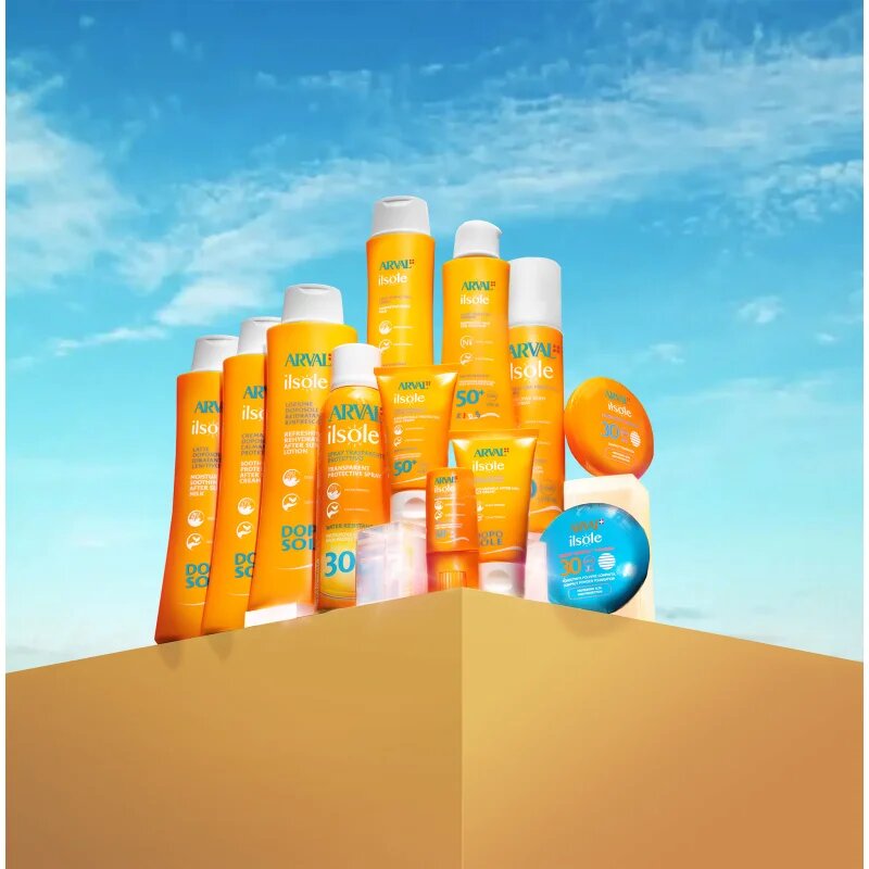 Arval IlSole Transparent Protective Spray SPF 30 napozó krém spray-ben SPF 30 200 ml