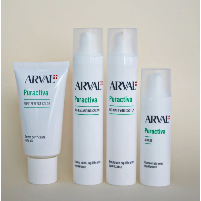 Arval Puractiva Bio-Matifyng System mattító emulzió 50 ml