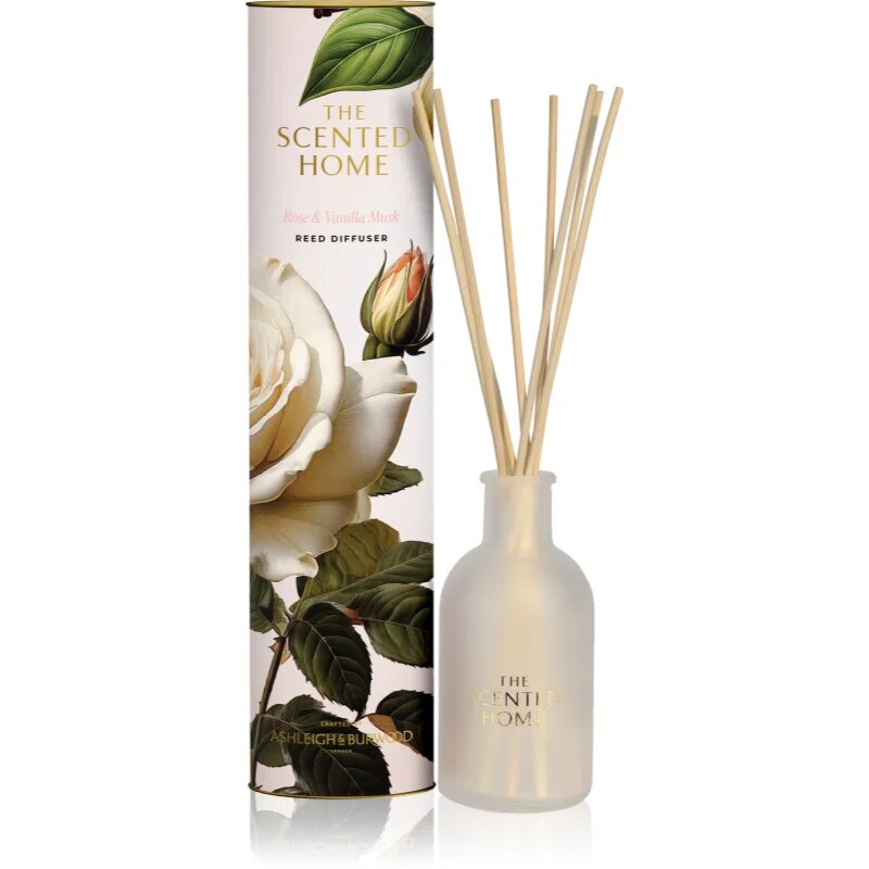Ashleigh & Burwood London Rose & Vanilla Musk Aroma diffúzor töltettel 150 ml