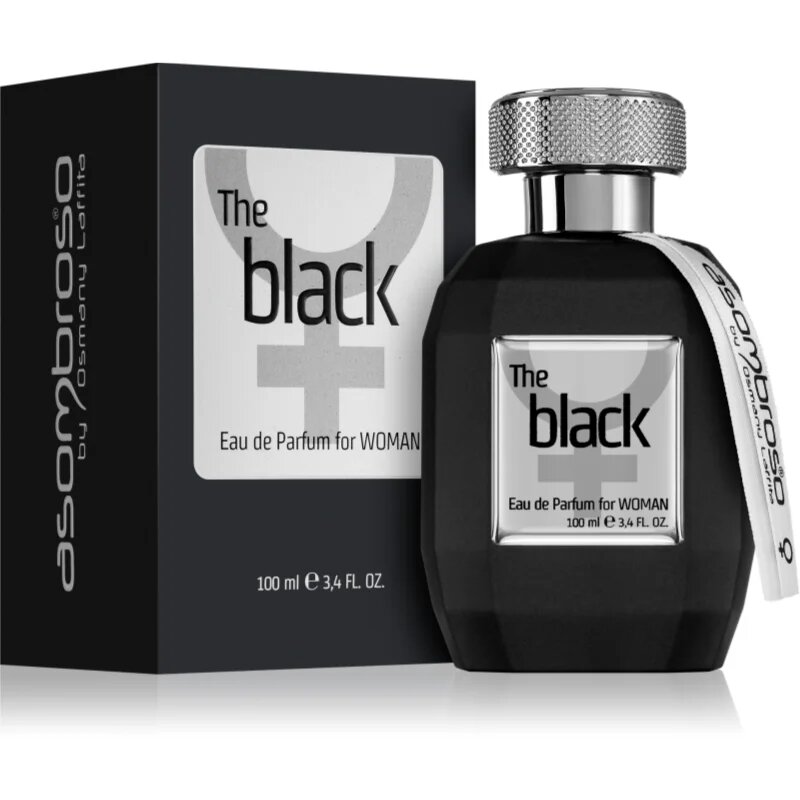 Asombroso by Osmany Laffita The Black for Woman Eau de Parfum hölgyeknek 100 ml