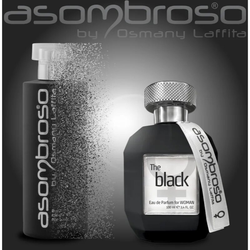 Asombroso by Osmany Laffita The Black for Woman Eau de Parfum hölgyeknek 50 ml