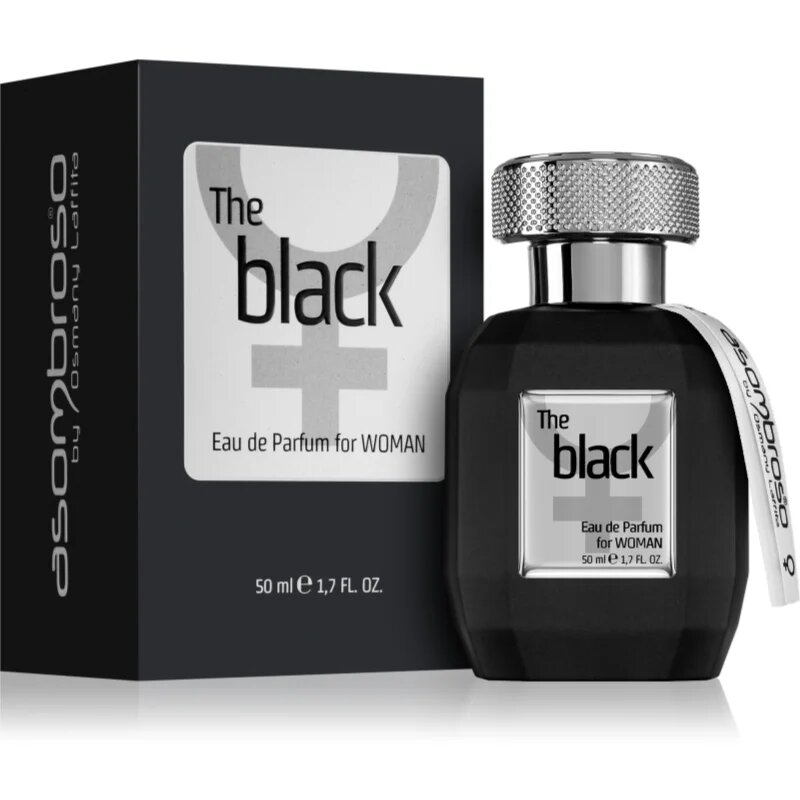 Asombroso by Osmany Laffita The Black for Woman Eau de Parfum hölgyeknek 50 ml