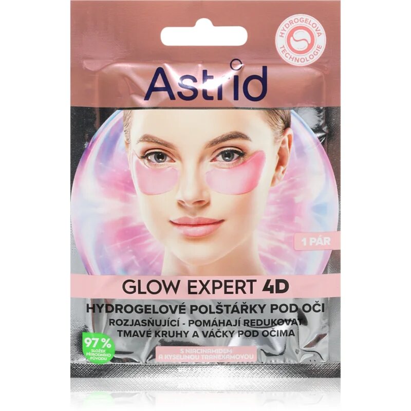 Astrid Glow Expert szemmaszk a ráncok táskák és sötét karikák ellen 2 db