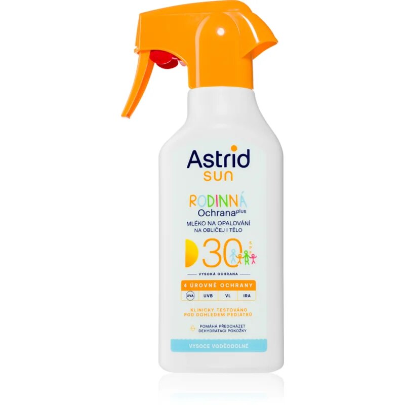 Astrid Sun napozótej spray -ben SPF 30 270 ml