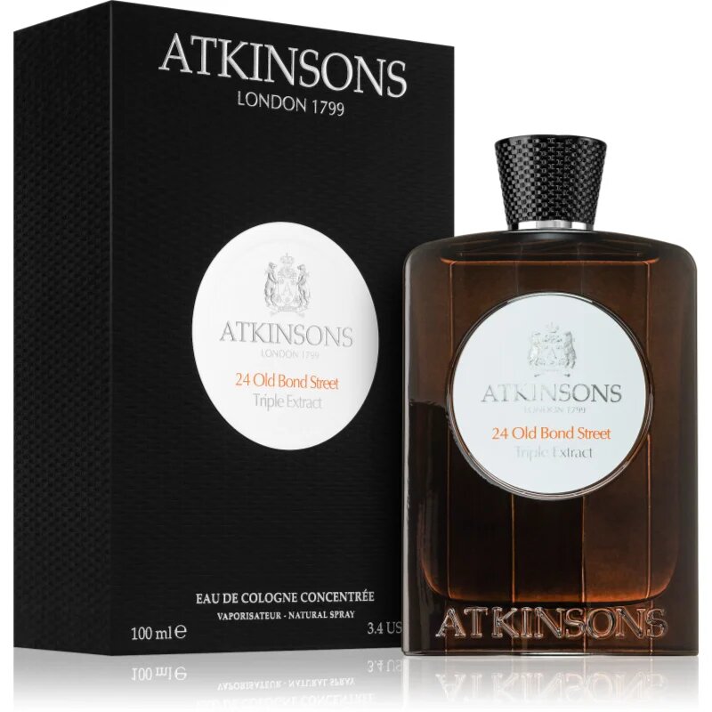 Atkinsons 24 Old Bond Street Triple Extract Eau de Cologne unisex 100 ml