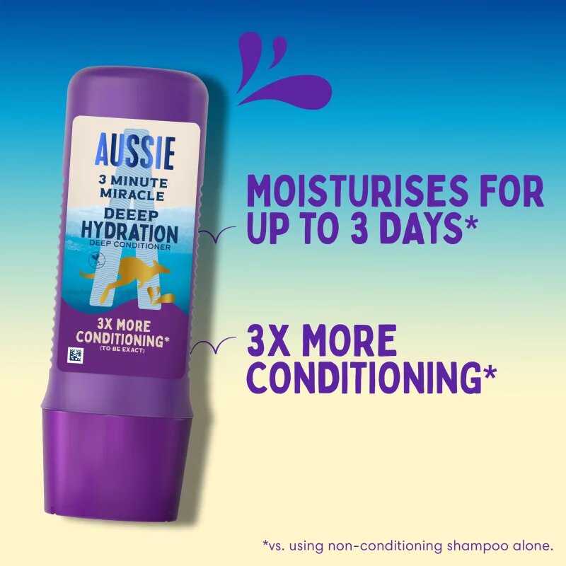 Aussie 3 Minute Miracle Deep Hydration mélyhidratáló balzsam 250 ml