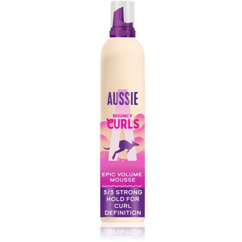 Aussie Bouncy Curls Epic Volume fixáló hab göndör hajra 200 ml