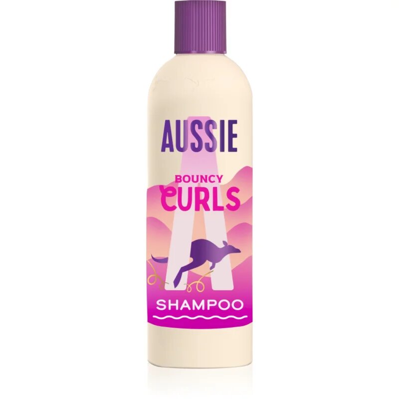 Aussie Bouncy Curls Intenzíven hidratáló sampon a hullámos és göndör hajra 300 ml