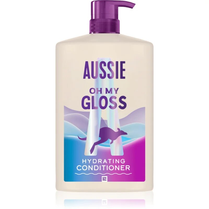 Aussie Oh My Gloss Hydrating Conditioner élénkítő és hidratáló kondicionáló 1000 ml