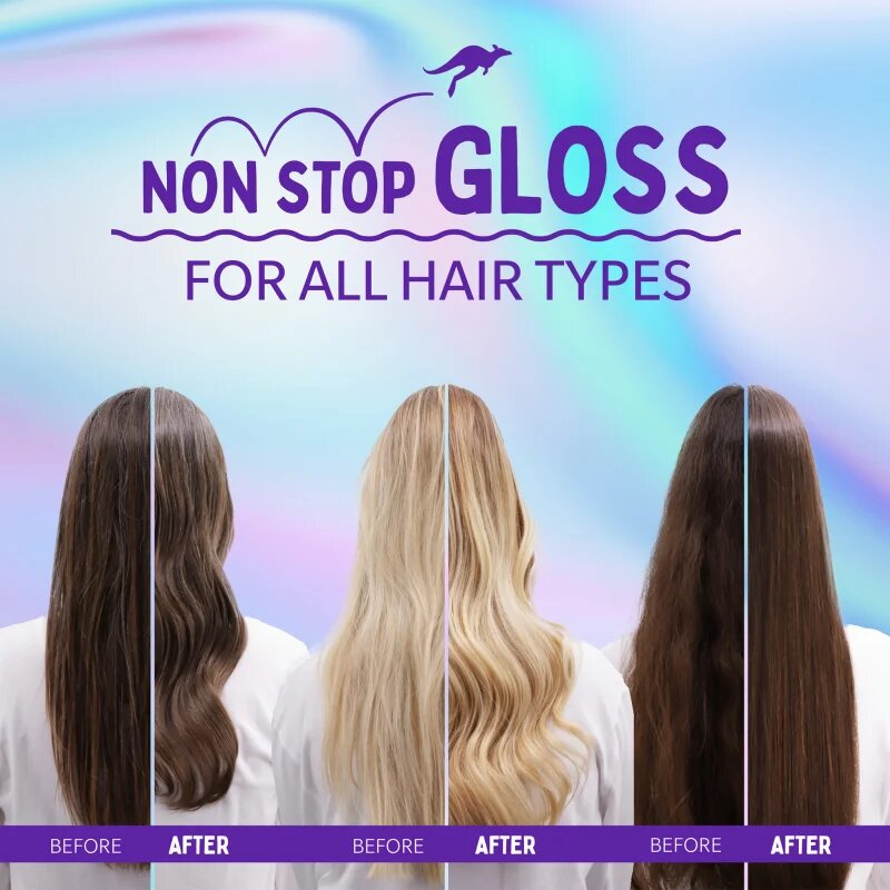 Aussie Oh My Gloss Shampoo sampon a fénylő és selymes hajért 300 ml