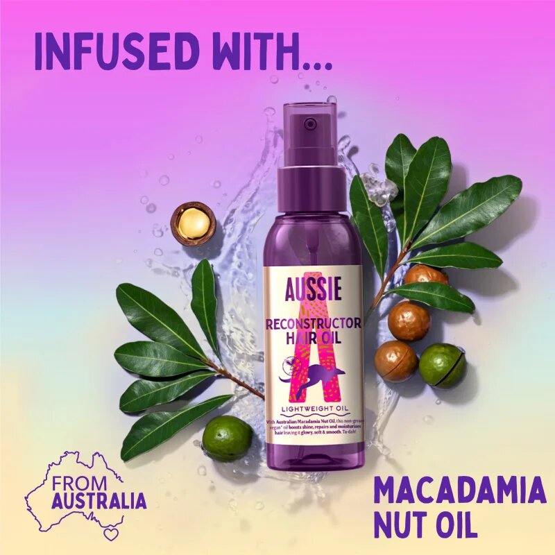 Aussie Reconstructor Hair Oil hidratáló olaj hajra 100 ml