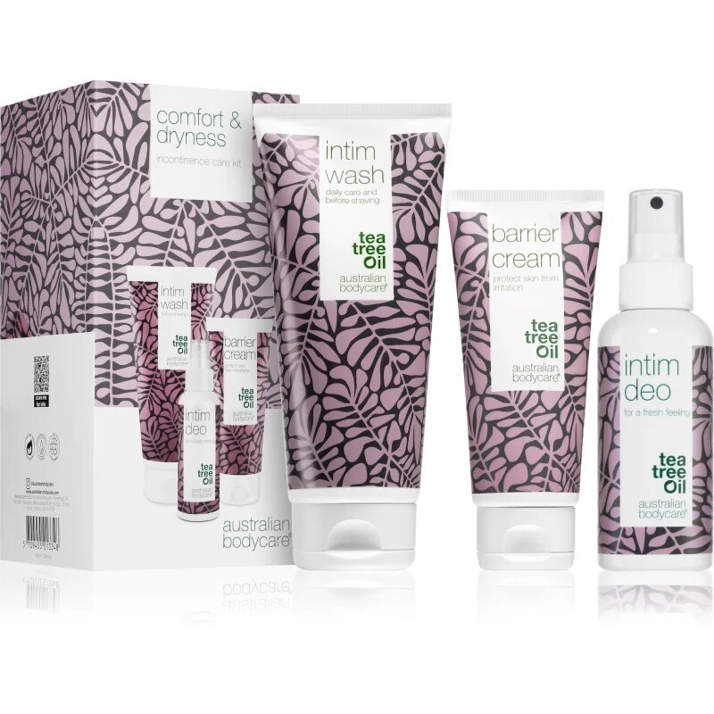 Australian Bodycare Comfort & Dryness ajándékszett intim higiéniára