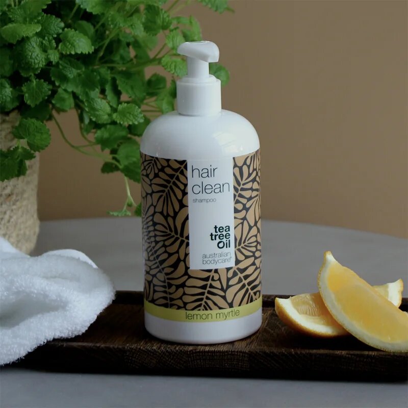 Australian Bodycare Tea Tree Oil Lemon Myrtle sampon száraz hajra és érzékeny fejbőrre teafaolajjal 500 ml