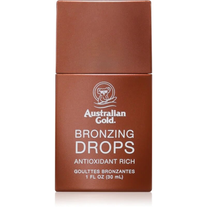 Australian Gold Bronzing Drops barnulást segítő tápláló száraz olaj 30 ml