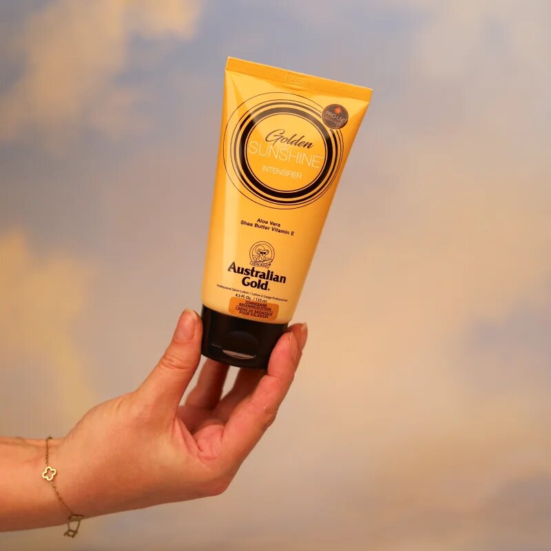 Australian Gold Gold Sunshine Bronz testápolótej barnulás elősegítésére 130 ml