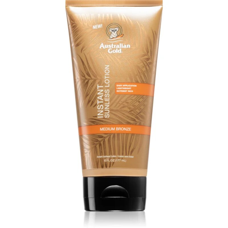 Australian Gold Instant Sunless önbarnító tej Medium Bronze 177 ml