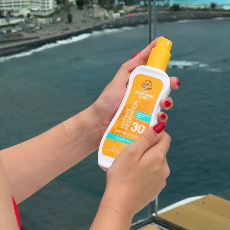 Australian Gold Spray Gel Sunscreen védő spray SPF 30 237 ml