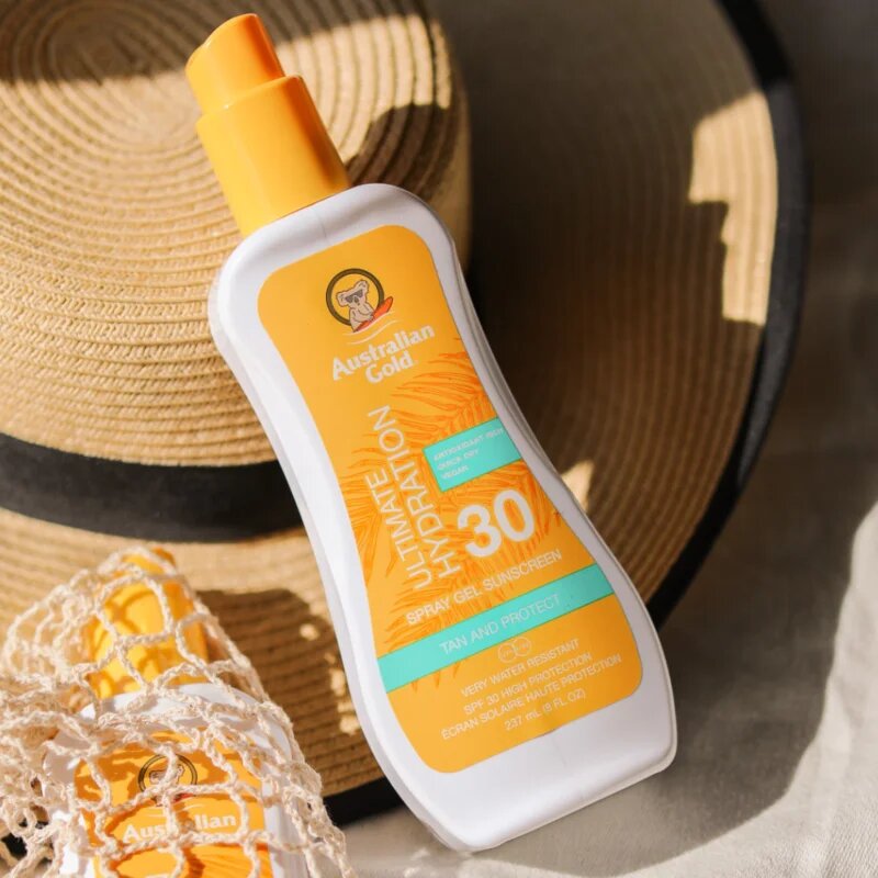 Australian Gold Spray Gel Sunscreen védő spray SPF 30 237 ml