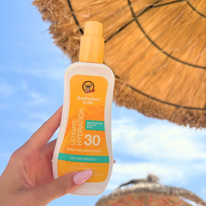 Australian Gold Spray Gel Sunscreen védő spray SPF 30 237 ml