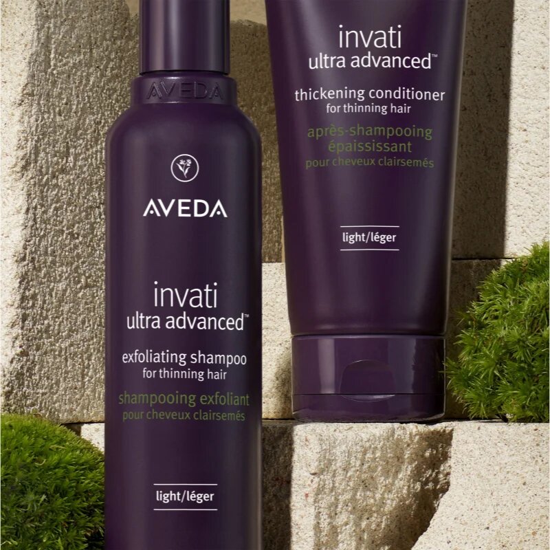 Aveda Invati Ultra Advanced™ Thickening Conditioner Light könnyű kondicionáló a ritkuló hajra 40 ml