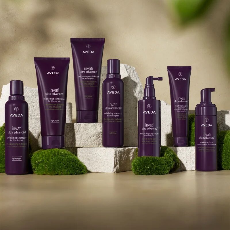 Aveda Invati Ultra Advanced™ Thickening Conditioner Rich intenzív kondicionáló vékony szálú hullásra hajlamos hajra 1000 ml