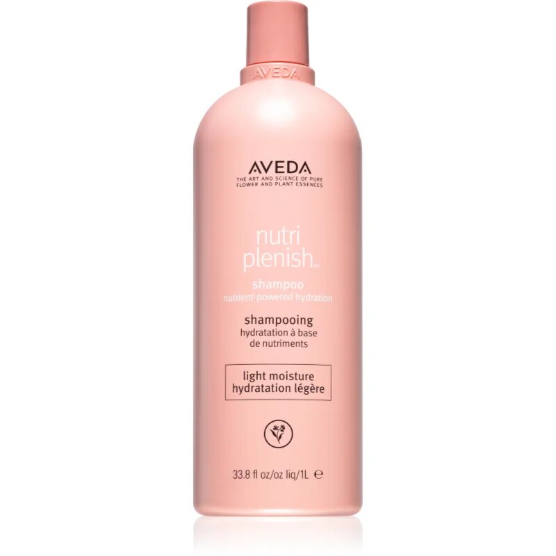 Aveda Nutriplenish™ Shampoo Light Moisture könnyű hidratáló sampon száraz hajra 1000 ml