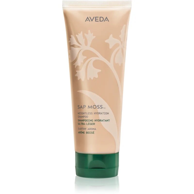 Aveda Sap Moss™ Weightless Hydrating Shampoo könnyű hidratáló sampon töredezés ellen 200 ml