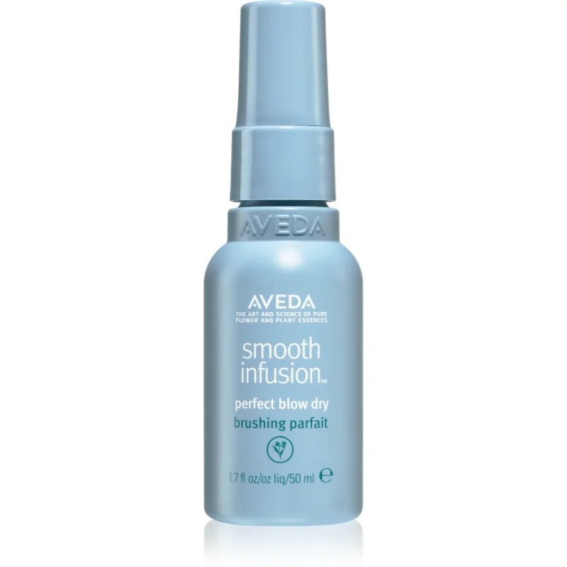 Aveda Smooth Infusion™ Perfect Blow Dry hajkisimító spray hajszárításhoz töredezés ellen 50 ml