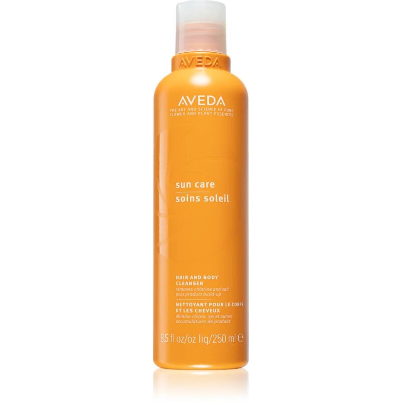 Aveda Sun Care Hair and Body Cleanser sampon és tusfürdő gél 2 in 1 nap klór és sós víz által terhelt hajra 250 ml