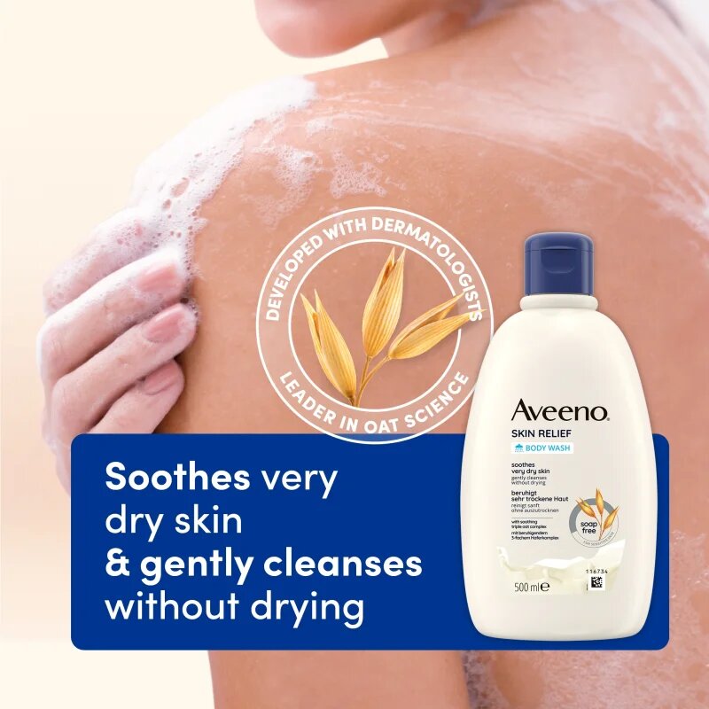 Aveeno Skin Relief Body wash nyugtató tusfürdő 500 ml