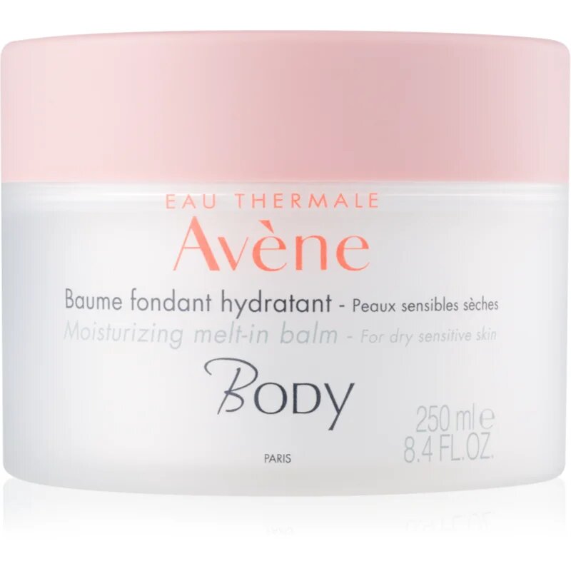 Avène Body Moisturizing Melt-in Balm hidratáló testbalzsam száraz és érzékeny bőrre 250 ml