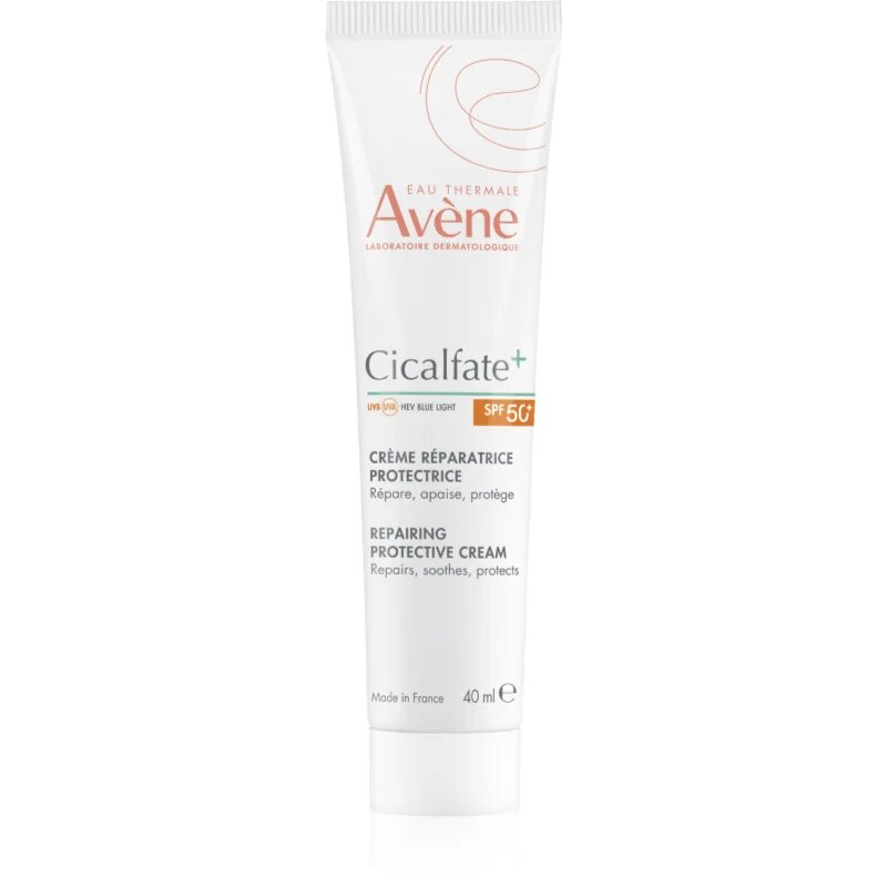 Avène Cicalfate+ Multi-Protective Skin Repair Cream regeneráló és védő krém az irritált bőrre SPF 50+ 40 ml