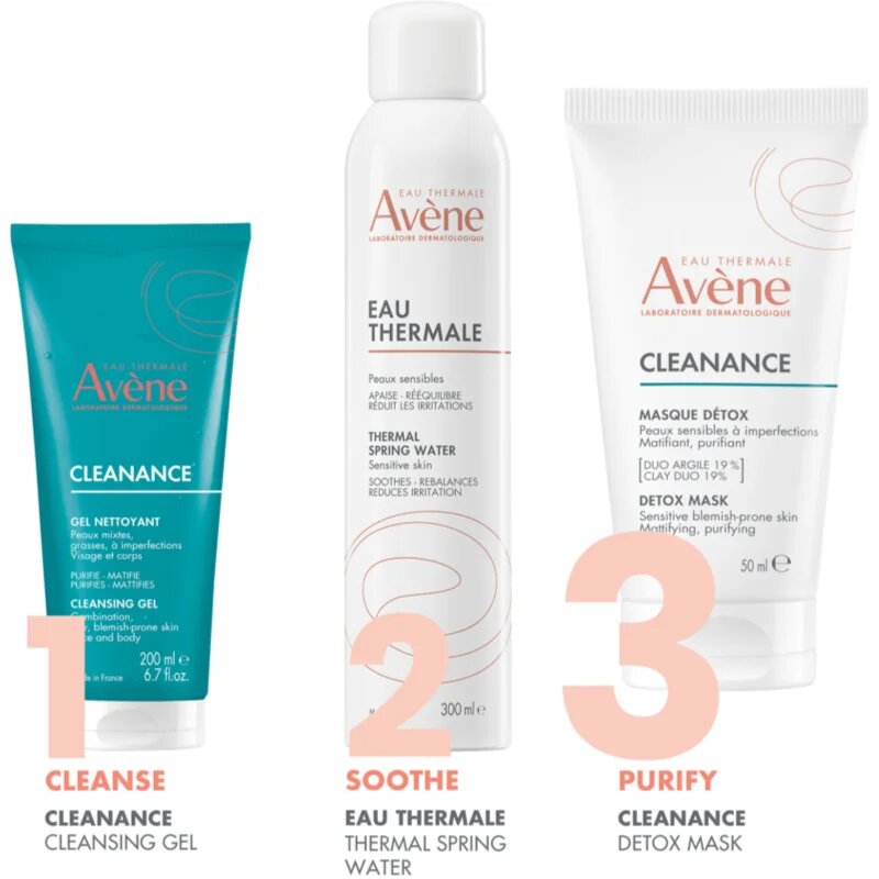 Avène Cleanance Detox Mask méregtelenítő arcmaszk 50 ml
