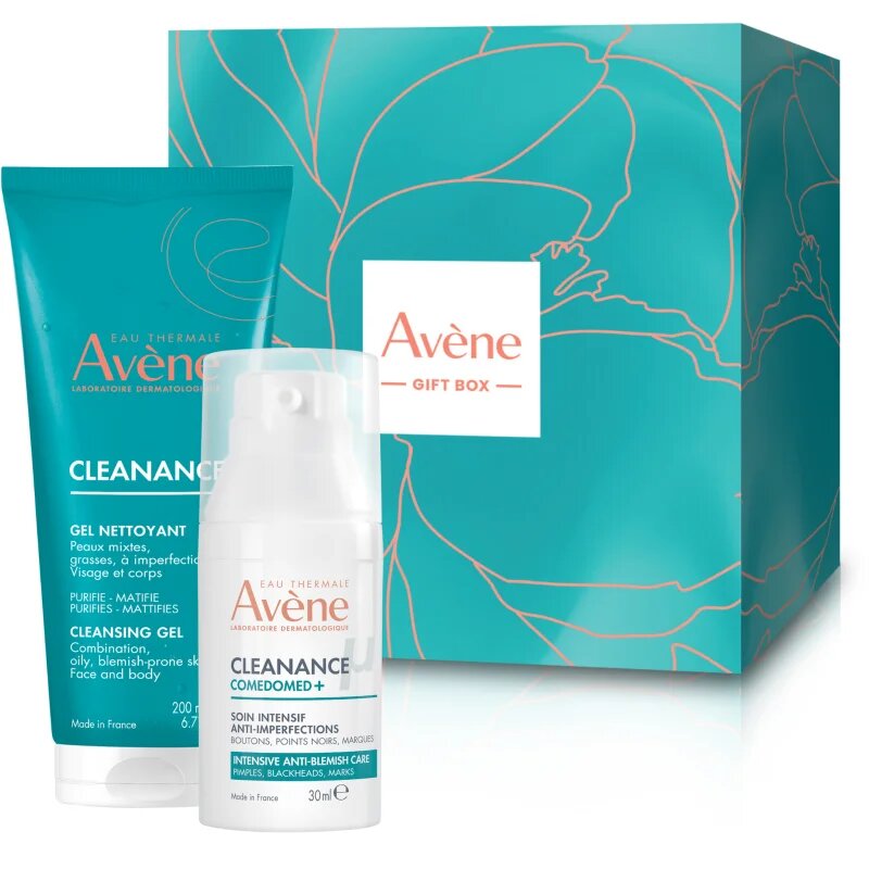 Avène Cleanance Gift Box ajándékszett az aknéra hajlamos zsíros bőrre