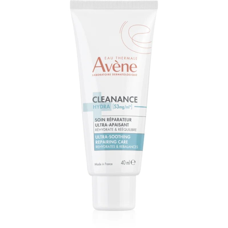 Avène Cleanance Hydra Soothing Cream nyugtató krém hidratáló hatással 40 ml